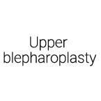 Upper blepharoplasty